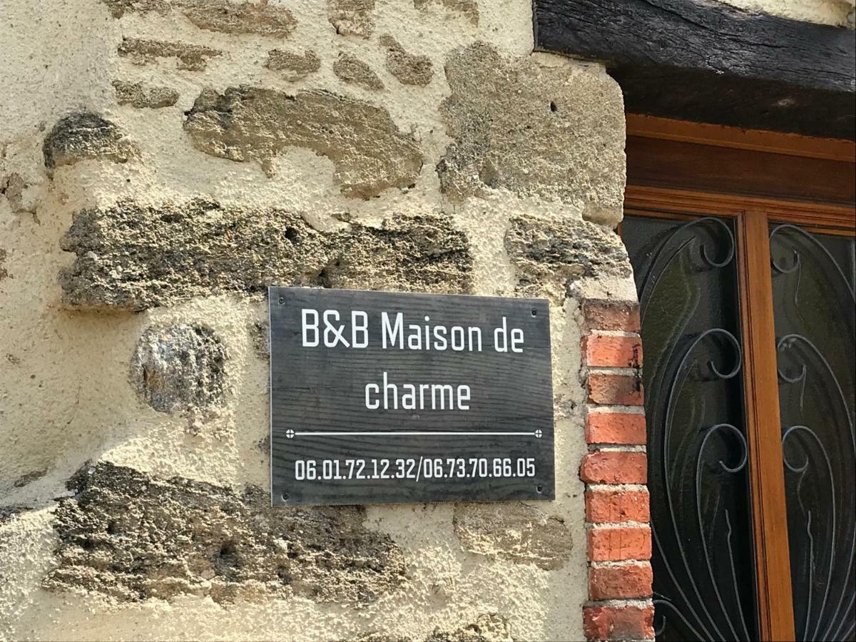 Maison De Charme Concourson-sur-Layon 外观 照片